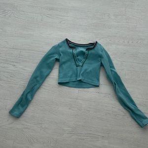 Teal out from under go for gold Long sleeve Urban Top
